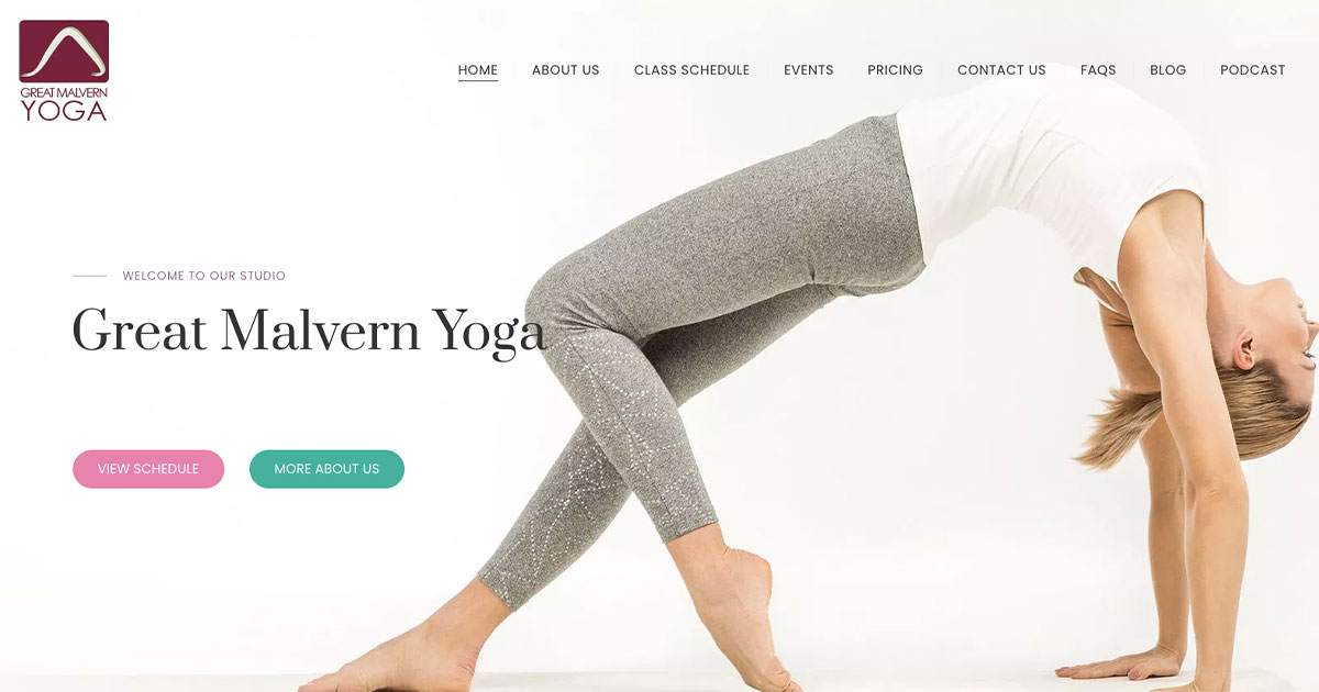 Great Malvern Yoga Yoga classes in the heart of Great Malvern.